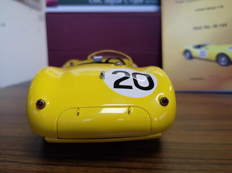 CMC Jaguar C-Type 24H France 1953 #20 yellow 1:18 DIECAST Truck Lorry Limited Edition