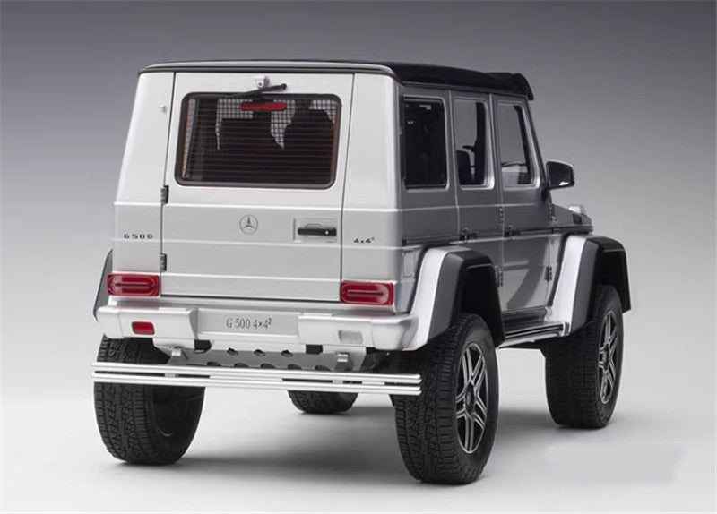 Autoart Mercedes Benz G 500 4×4² Silver 1/18 DIECAST CAR