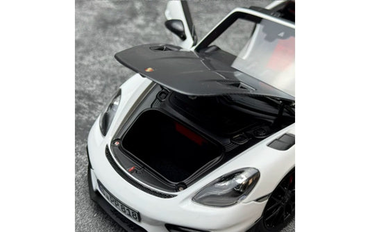 1:18 Porsche 718 Spyder RS White NOREV Convertible DIECAST Car Model