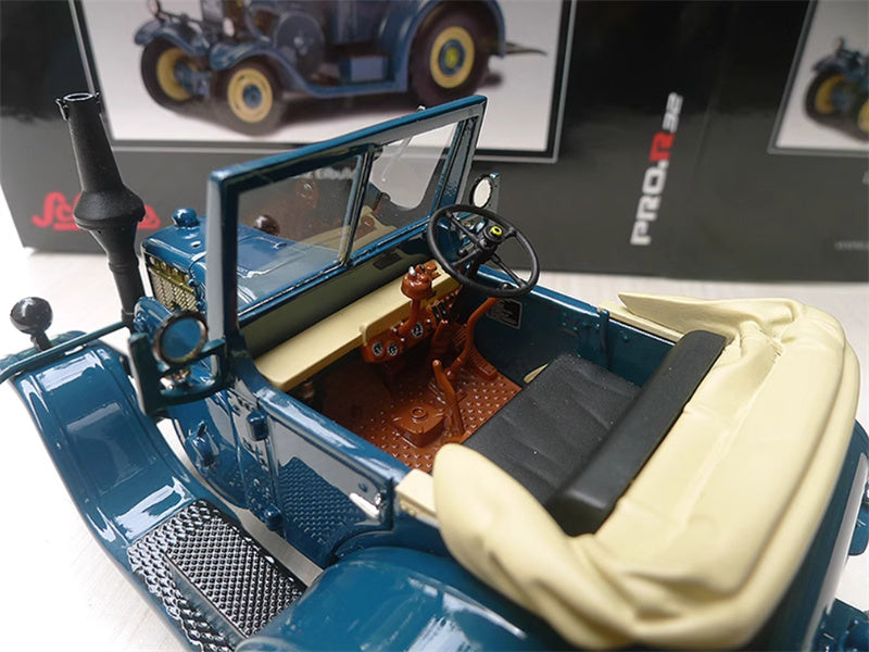 SCHUCO Lanz Eilbulldog German Bulldog Tractor Limited Edition 1500PCS ONLY royal blue 1:32 Truck Pre-built Model