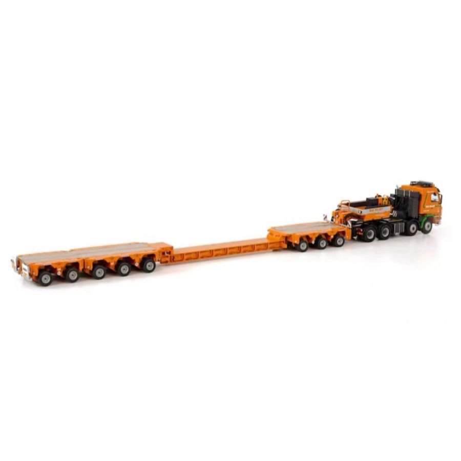 WSI  SCANIA 3 SERIES INTER COMBI SCHEUERLE SET VAN DER VLIST GROOT AMMERS 1:50 DIECAST Truck