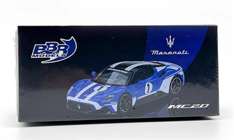 BBR MODELS Maserati MC20 #1 Maserati Performance Experience supercar 1:64 Car Pre-built Model view8