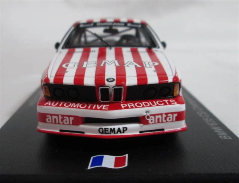 1:43 Spark BMW 635 CSi #18 Championnat de France 1985 P.GURDJIAN LTD 500PCS view9