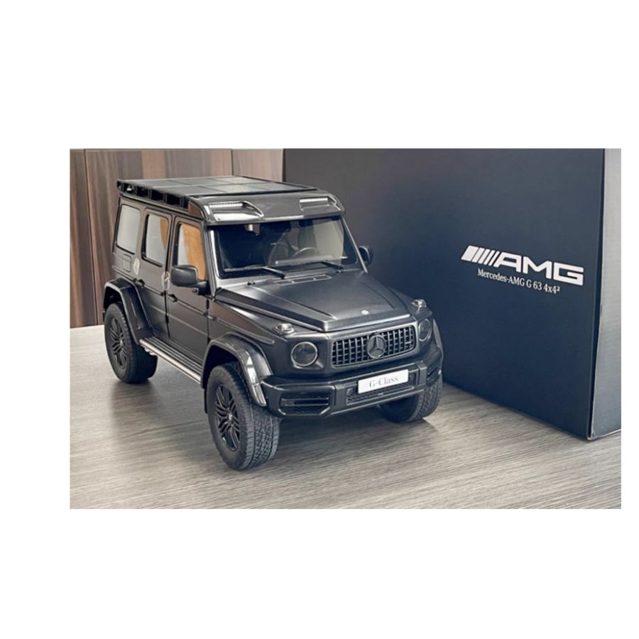 NZG Mercedes Benz G63 4X4 W463 Off road Edition 2023 Dark Night Black 1:12 DIECAST Car