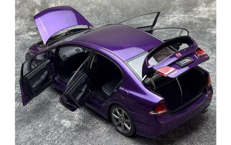 1:18 Honda R (FD2) Pearl Purple MOTORHELIX Limited 399 pcs DIECAST Car Model