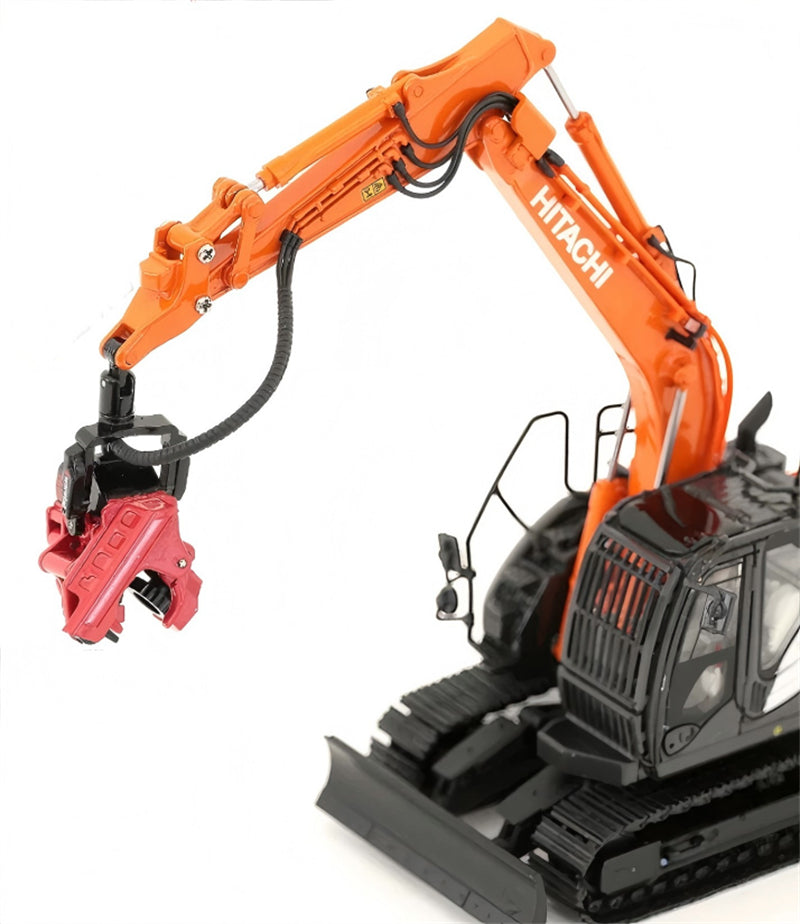 1:50 ZX135US-6 forestry processor HITACHI DIECAST Model