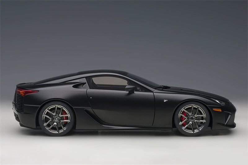 AUTOART LEXUS LFA Car Matte Black 1:18 DIECAST car