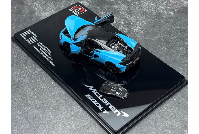 1:43 McLaren 600LT  Sky blue LCD MODELS  DIECAST Model