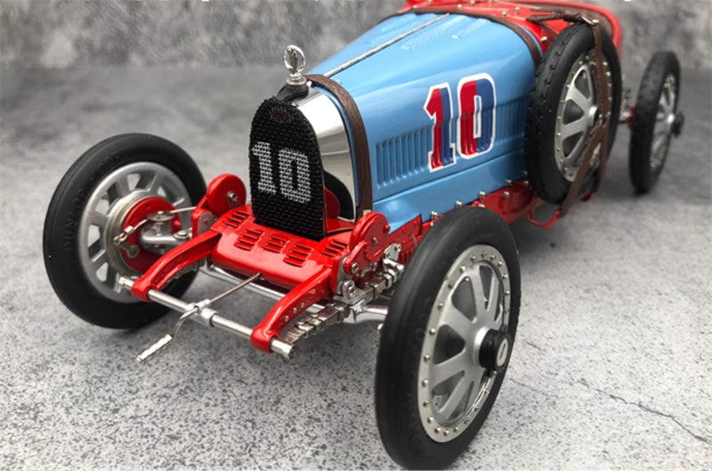 CMC Bugatti Typ 35 Grand Prix Nation Colour Project Chile #10 1924 Limited Edition 1:18 Car Pre-built Model view7