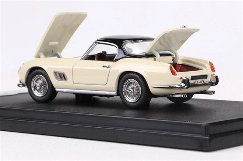 GFCC 1960 SWB Ferrari 250GT California Convertible Beige white Limited Edition 499PCS ONLY LHD 1:64 car Pre-built Model view5