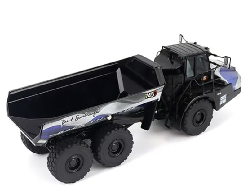 CATERPILLAR 745 Articulated Dump Truck Brent version Limited Collector's Edition 1:50 Truck Pre-built Model