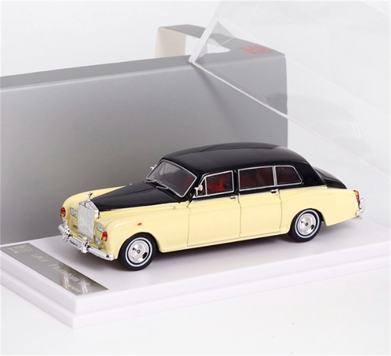 1:64 Rolls Royce Phantom VI Yellow with Black Top DCM DIECAST Limited Edition 299pcs ONLY Model