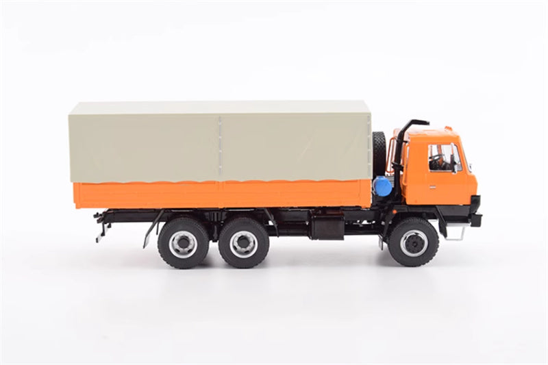 Premium ClassiXXs German Tatra 815 V26 Flatbed Truck With Tent 1981 Collector's Edition 1:43 Truck Pre-built Model