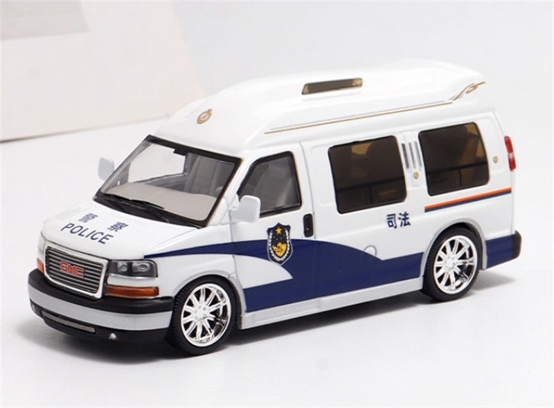 1:64 GMC Savana Business RV White GOC & The Art of Model DIECAST Limited Edition 199pcs ONLY Model