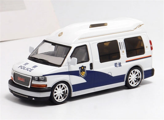 1:64 GMC Savana Business RV White GOC & The Art of Model DIECAST Limited Edition 199pcs ONLY Model