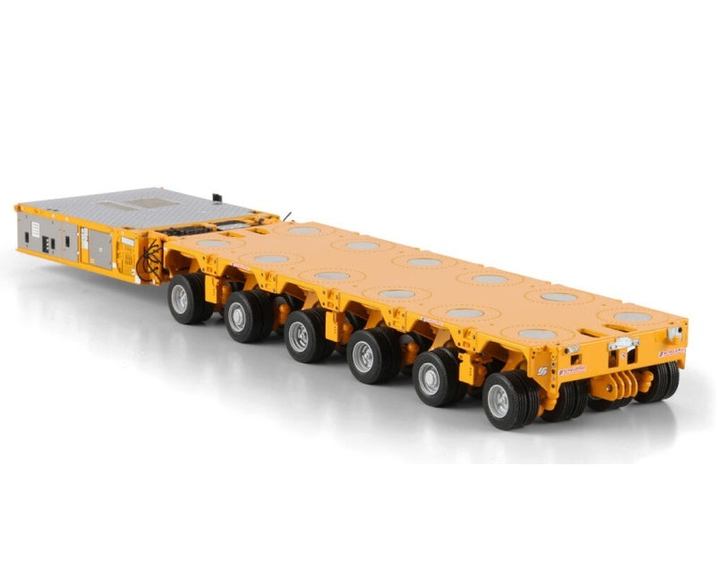 1:50 Scheuerle  6-Axle WSI  Yellow DIECAST Model