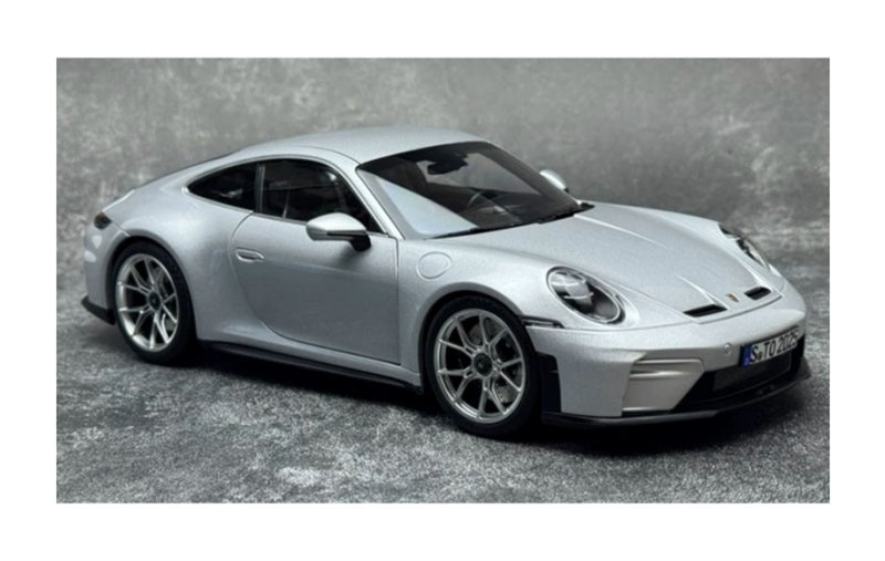1:18 Porsche 911 992 GT3 RS  Silver - Silver Wheel NOREV  DIECAST Model