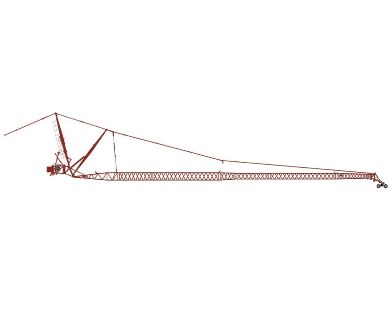 1:50 Liebherr  LTM 1500 JIB WSI  Red DIECAST Model