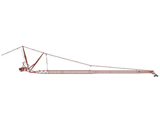 1:50 Liebherr  LTM 1500 JIB WSI  Red DIECAST Model