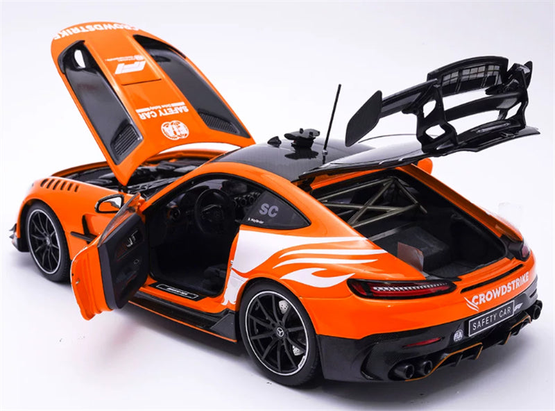 1:18 Mercedes-Benz AMG GT BLACK SERIES 2025 Orange - British Grand Prix MINICHAMPS  DIECAST Model