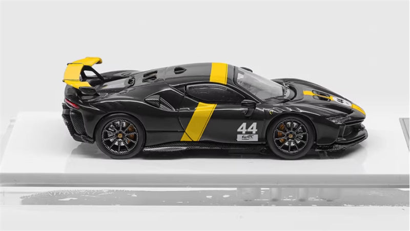 DMH Ferrari SF90 XX Spider Prancing Horse supercar Black 44 # - Hardtop Limited Edition 999PCS ONLY 1:64 Car Pre-built Airliner Model Display view3
