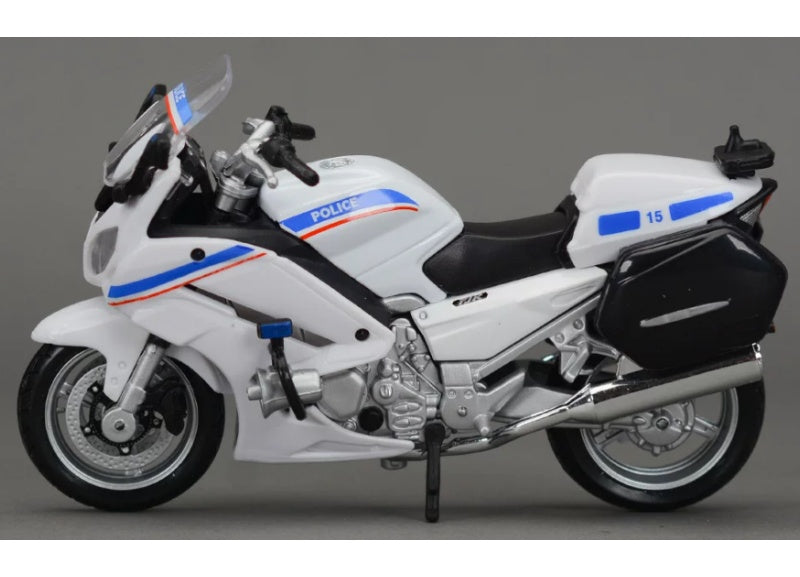 1:18 Yamaha FJR1300A  White  Maisto  Diecast Police Motorcycle Model