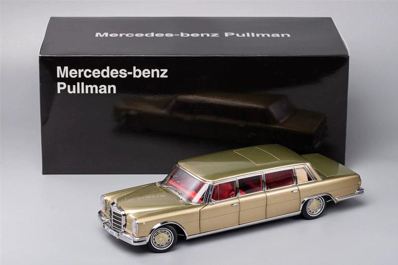 KengFai Mercedes Benz S600 Pullman Classic Car Champagne 1:18 DIECAST CAR