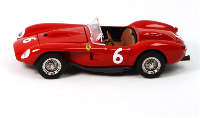 GFCC 1957 Ferrari 250 Testa Rossa Racing Red #6 LHD 1:64 car Pre-built Model view3