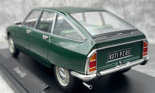 NOREV Citroen GS 1972 Green 1:18 Car Pre-built Model view2