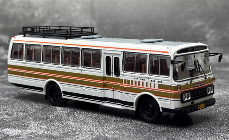 AUTO-GLIMPSE Yaxing JT663 long-distance With luggage rack bus orange 1:64 Bus Pre-built Model view8