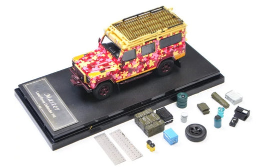1:64 Land Rover Defender 110   Master x Somodel Grapevine Edition with Accessories Limited Edition 1200PCS ONLY DIECAST Model