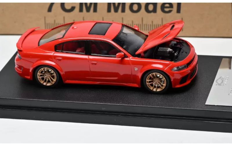 1:64 DODGE Charger SRT  Fury Red 7CM MODEL  Limited Edition 599PCS ONLY DIECAST Model