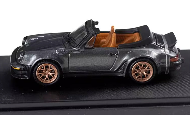 Rhino Model Porsche Singer Turbo Study 930 carbon gray 1:64 Car Pre-built Model view6