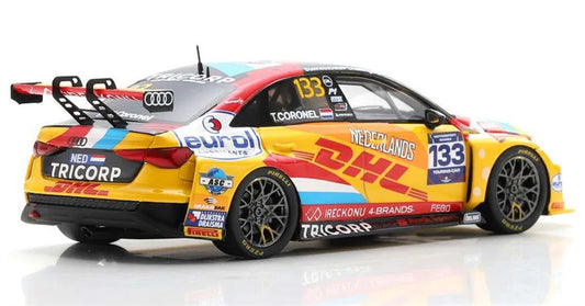 1:43 Spark Team Netherlands Audi RS 3 LMS TCR Winner FIA Games Touring 2022 view2
