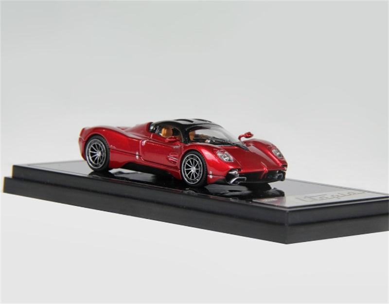 LCD-MODELS Pagani Utopia Super Car Coupe Red 1:64 car Pre-built Model view5