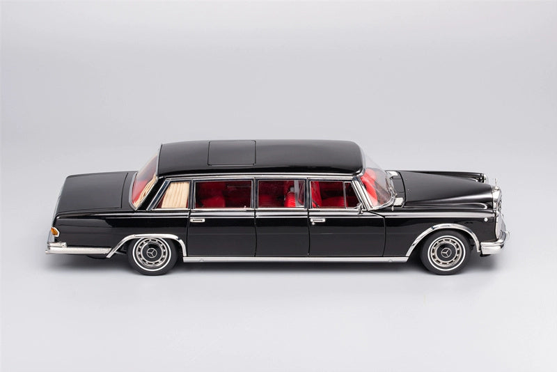 KengFai Mercedes Benz S600 Pullman Classic Car Pearlescent black 1:18 DIECAST CAR