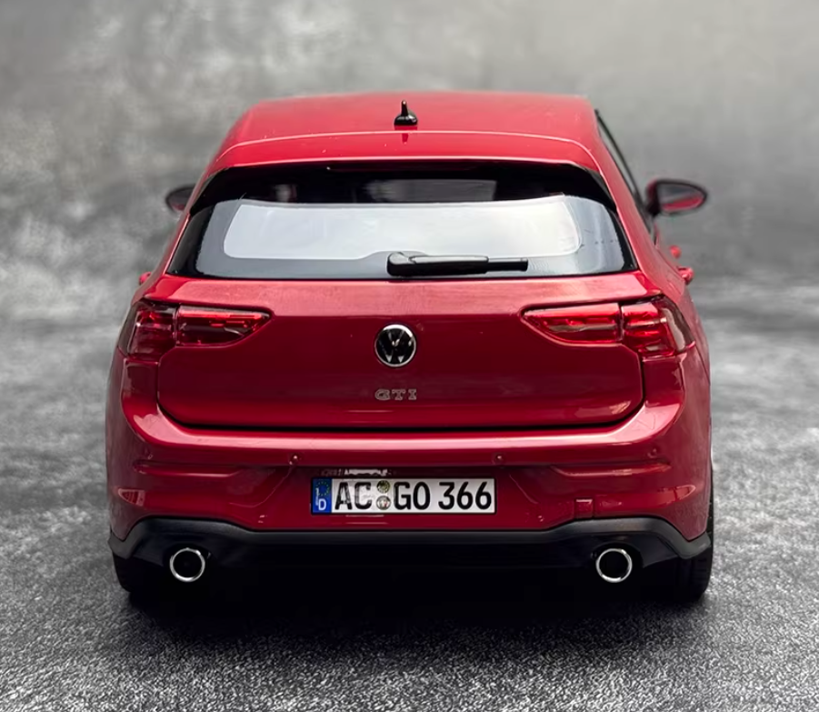 1:18 Volkswagen Golf GTI 2020 Red  NOREV 8th generation DIECAST car Model