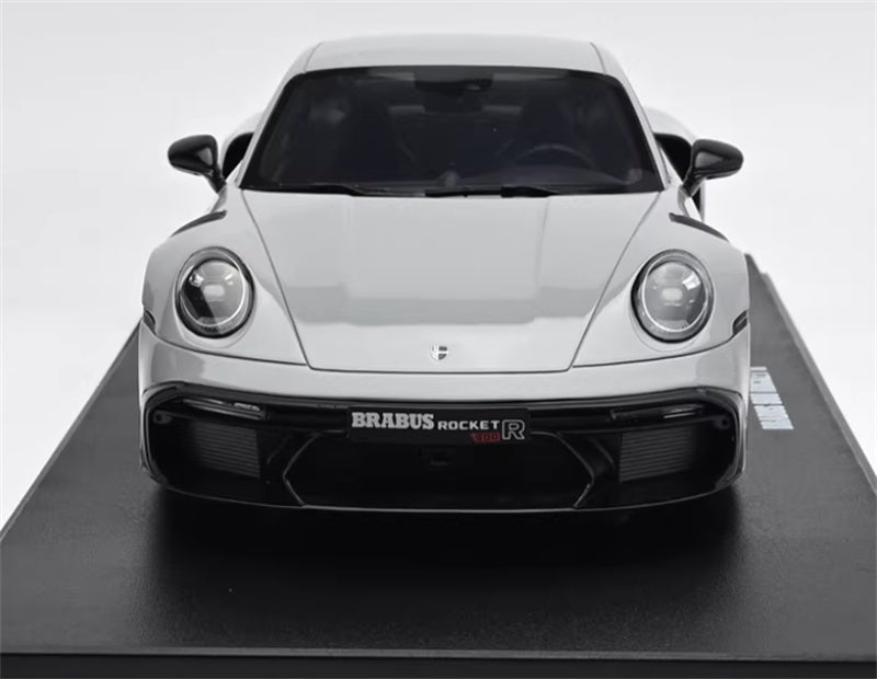 1:18 PORSCHE 911 BRABUS 900 ROCKET-R  Grey  GT SPIRIT No display box Limited Edition Resin Car Model