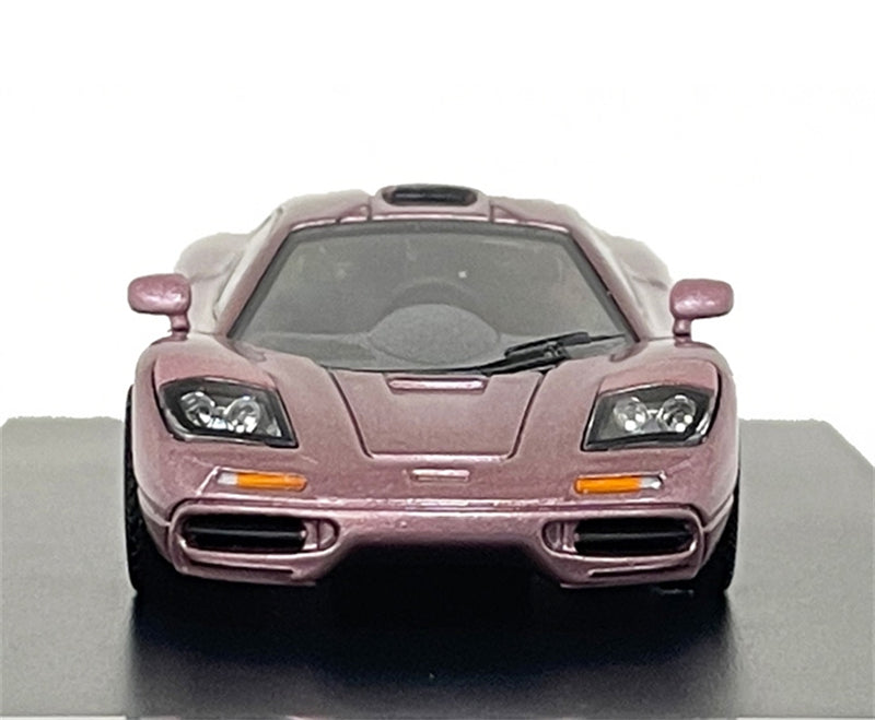 LCD-MODELS Mclaren F1 Super Car Matte Purple 1:64 car Pre-built Model view3