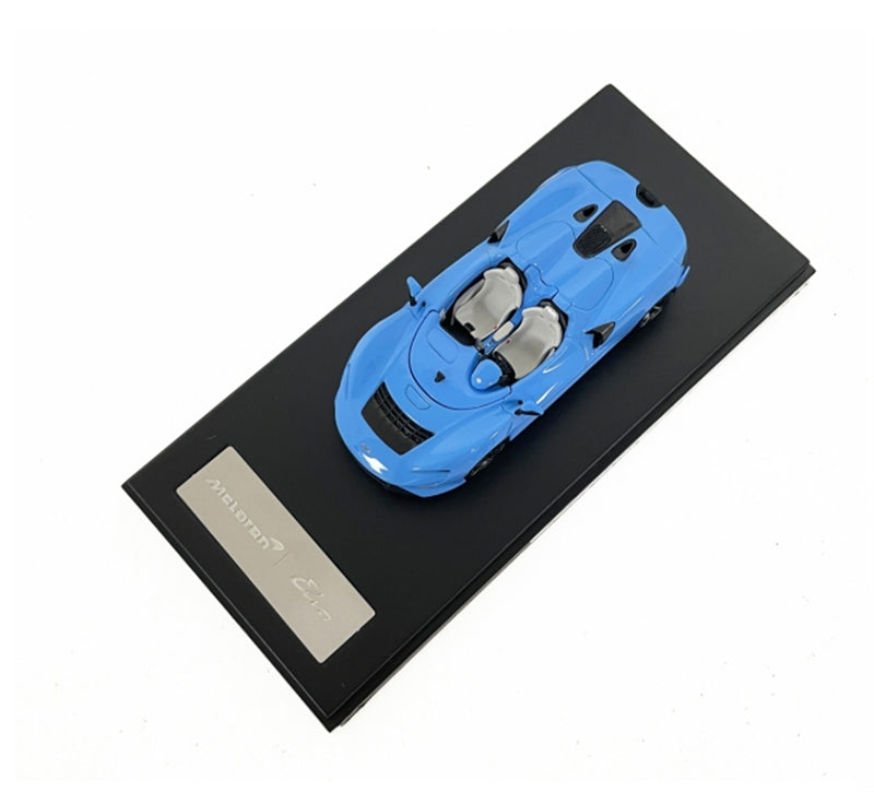 LCD-MODELS McLaren ELVA LIGHT BLUE Open Top Super Car 1:64 car Pre-built Model view4
