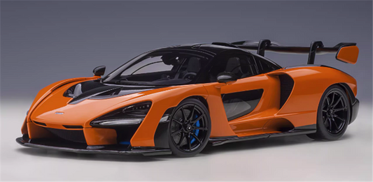 AUTOART McLaren Senna orange 1:18car Pre-a Model