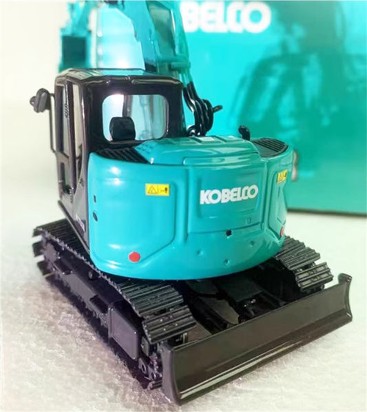 KOBELCO SK75SR New Excavator Limited Edition Blue 1:50 Truck Pre-built Model