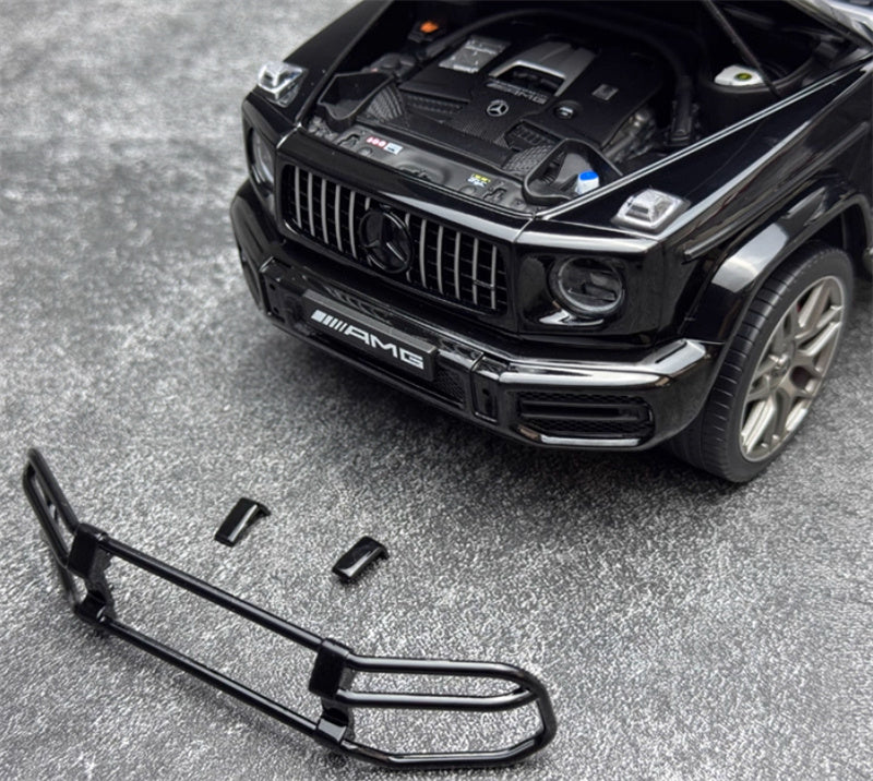 Almost Real Mercedes Benz G63 AMG 2022 55th Anniversary Commemoration Limited Edition 1008PCS ONLY Black - red interior 1:18 Car Pre-built Model view9