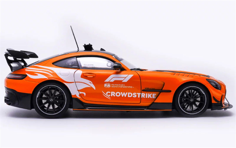 1:18 Mercedes-Benz AMG GT BLACK SERIES 2025 Orange - British Grand Prix MINICHAMPS  DIECAST Model