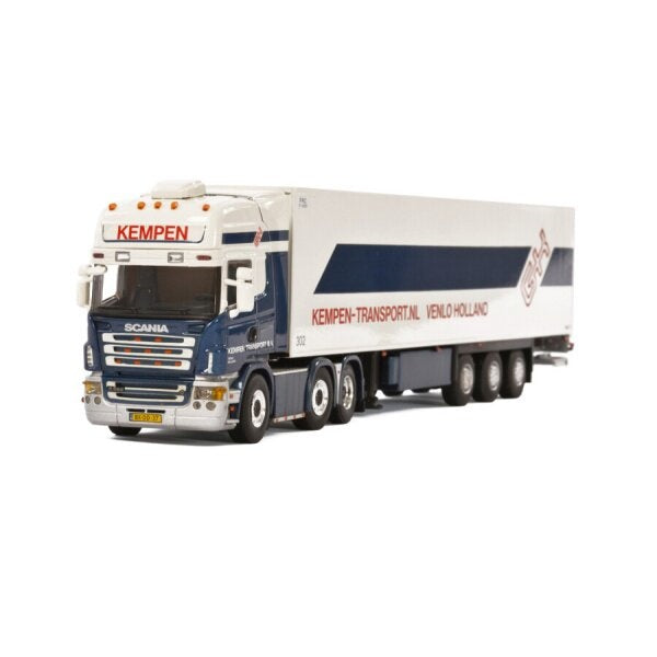 1:50 SCANIA KEMPEN R5 6X2 TWIN STEER REEFERTRAILER 3 AXLE WSI   DIECAST Model
