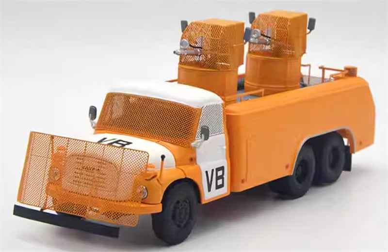 Schuco Tatra T148 Czech riot water cannon vehicle orange Limited Edition 1:43 Truck Pre-built Model view9