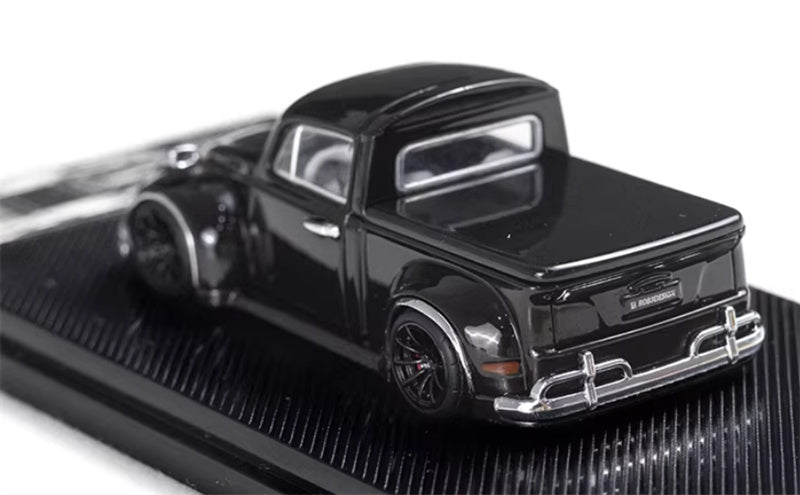 Liberty 64 Volkswagen Beetle Pickup Black Limited Edition 499PCS ONLY ROB3DESIGN 1:64 Car Pre-built Airliner Model Display view4