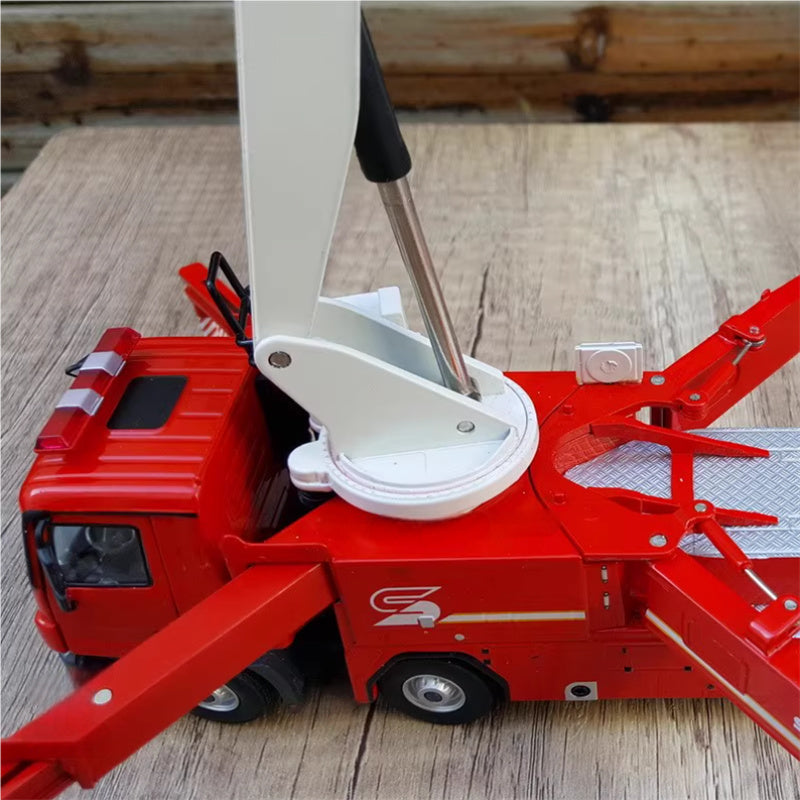 SANY JP65 65M large-span lifting jet fire truck Limited Edition 1:50 Truck Pre-built Model