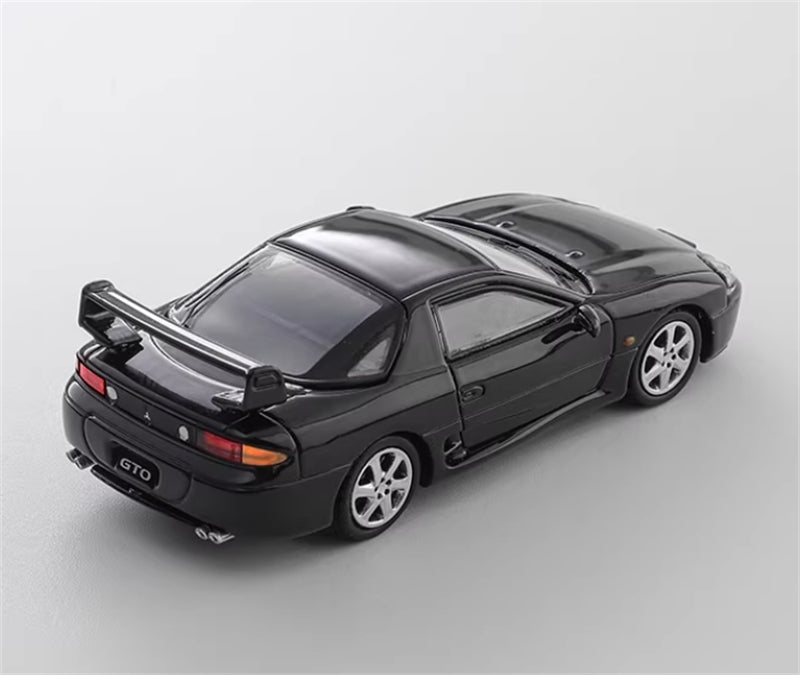 GAGHI MODELS Mitsubishi 3000GT GTO 1998 Black 1:64 Car Pre-built Model