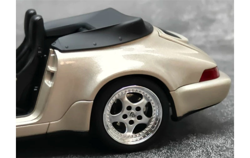 1:18 Porsche 911 Carrera 2 Turbo 1992 Champagne Gold NOREV convertible version DIECAST Model